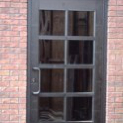Manetta Inc, College Pt, NY - Medium Style Aluminum door divided to Ten lites