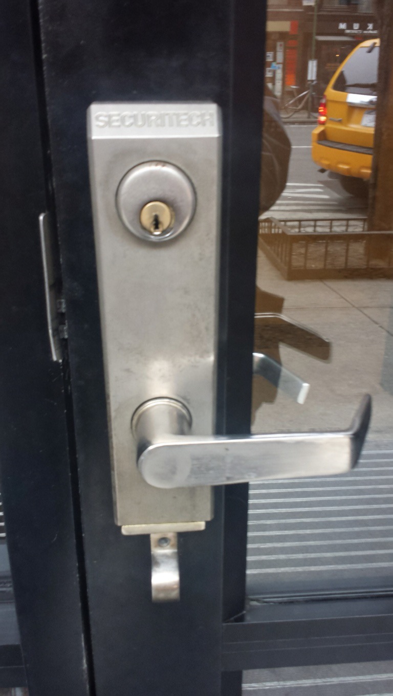 Silver Securitech Outdoor Lock