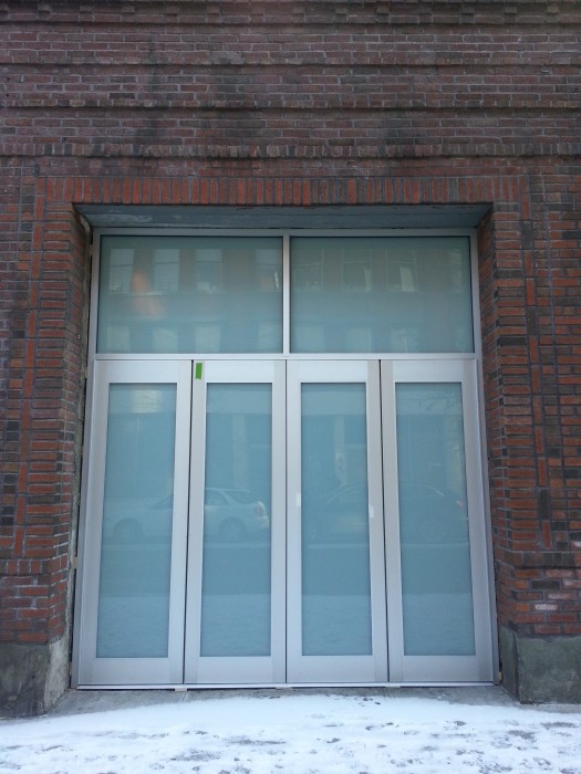 custom powder coated aluminum storefronts Manhattan